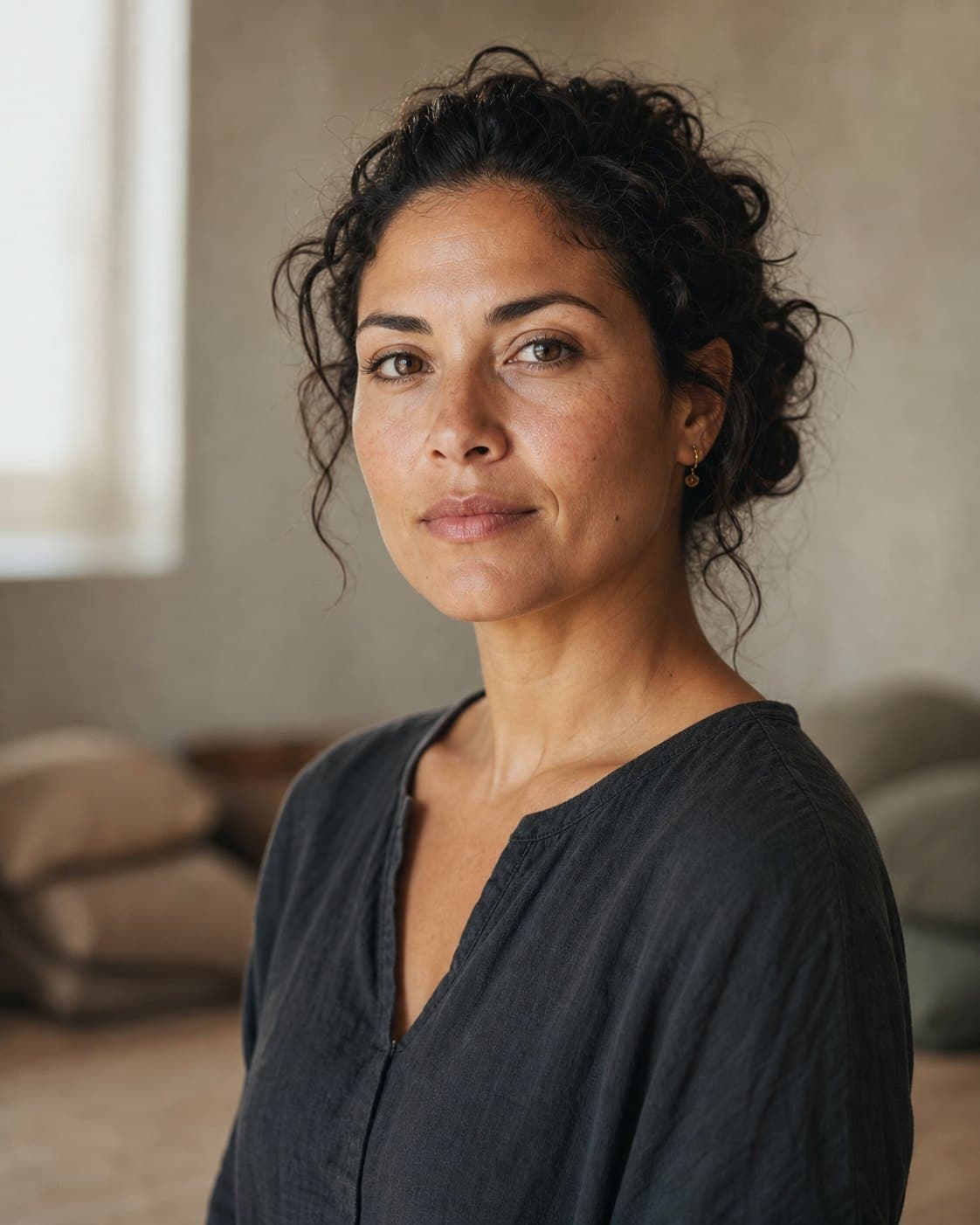 Nicole Mavris, somatic yoga therapist — placeholder portrait