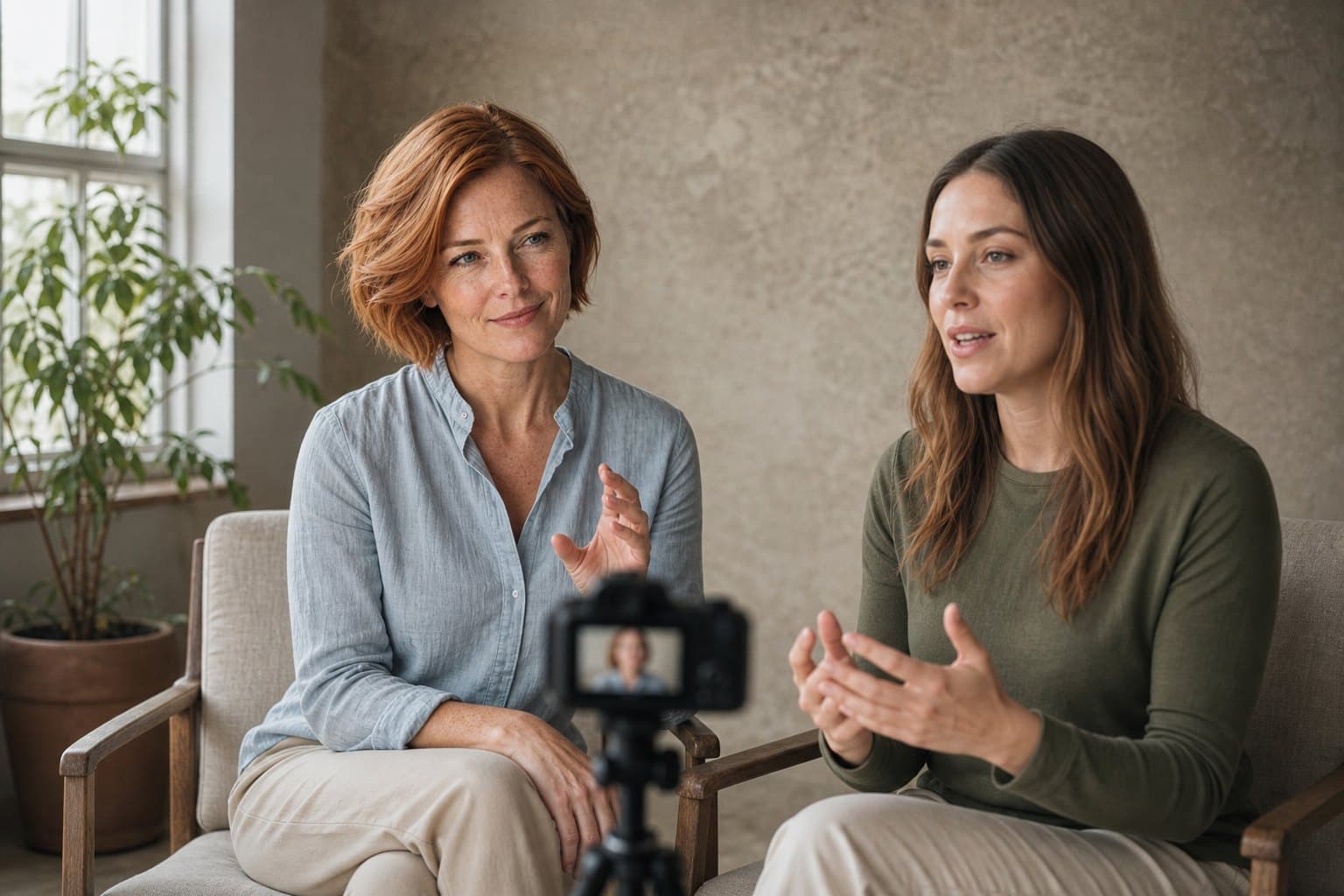 Fictional demo conscious-communication coaching session